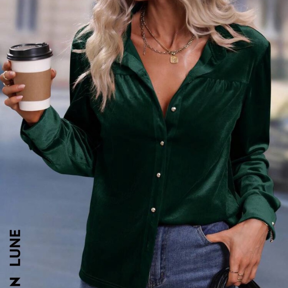 Velvet shirt